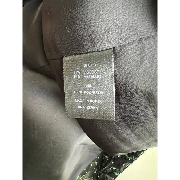 House of Harlow 1960 X Revolve Alvaro Metallic Wrap Dress Women's L Party - Picture 9 of 9